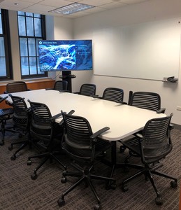 One of the conference spaces available for reservation