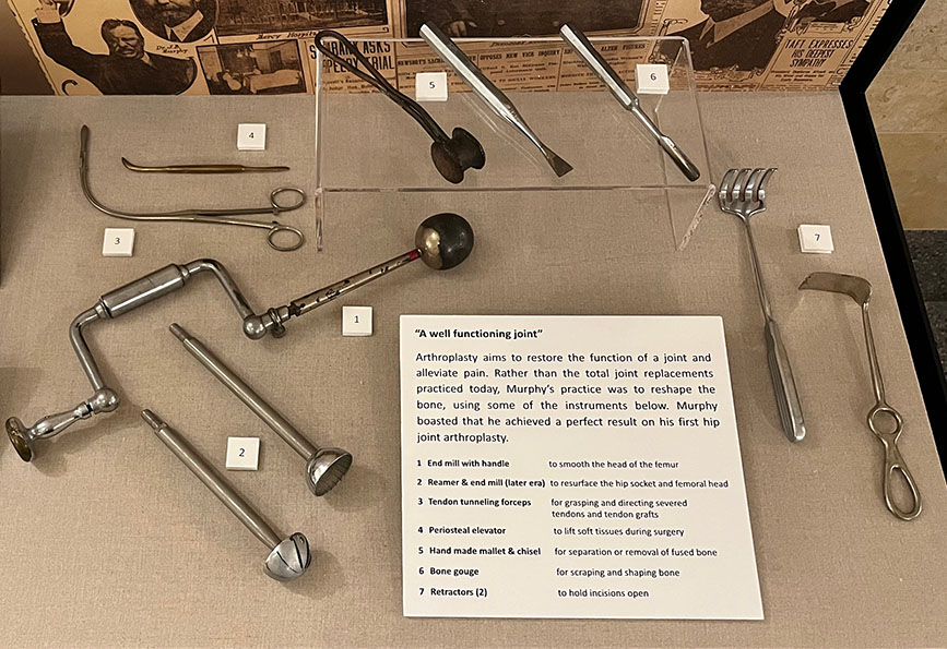 Display of Murphy's tools
